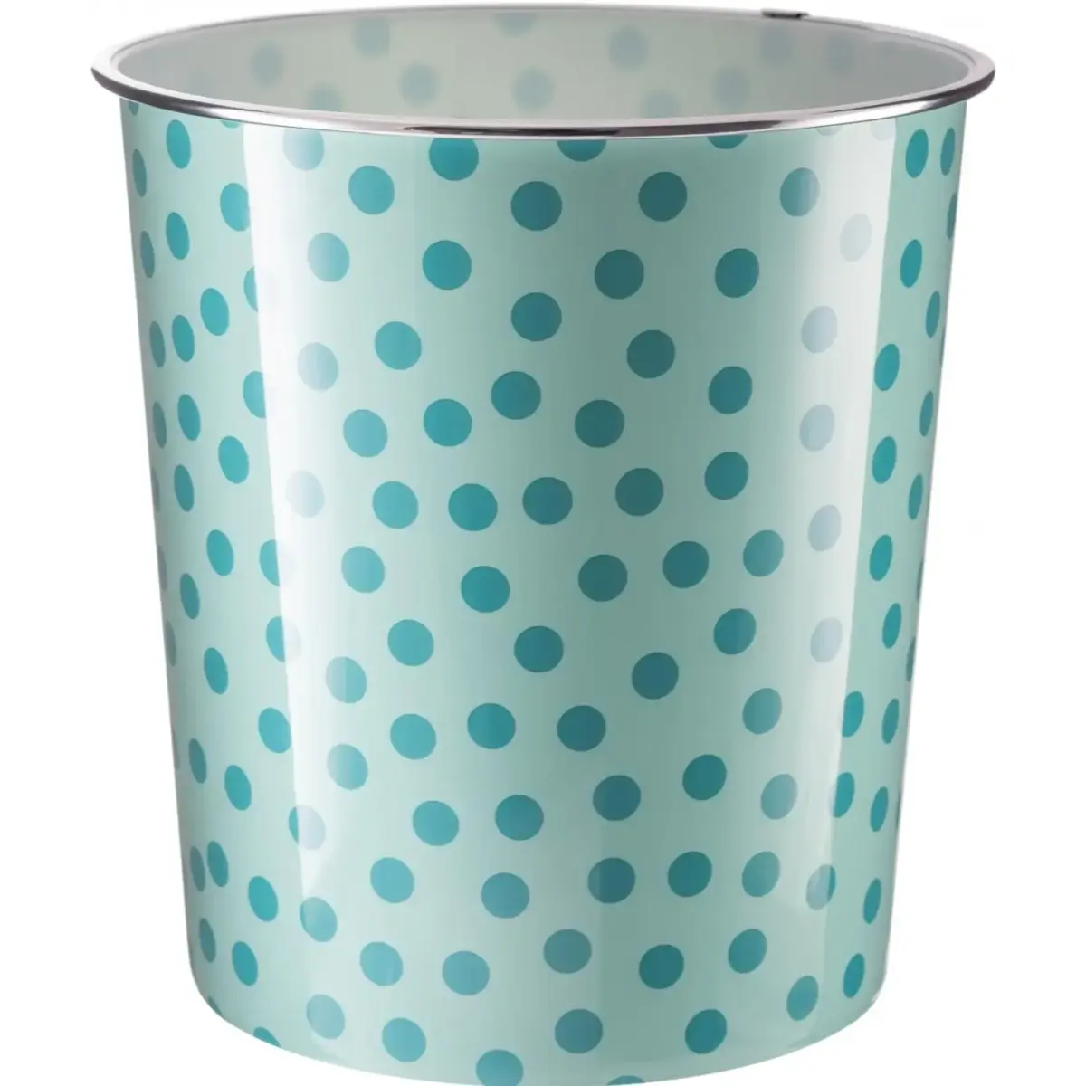 New Dots Waste Bin 7.7Ltr