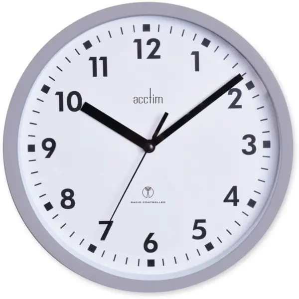 Acctim Nardo Radio Controlled Wall Clock 20cm