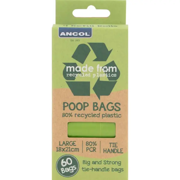 Ancol Poop Bag Refills 4 Roll