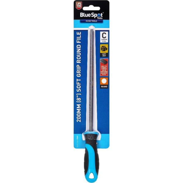 BLU0234 BlueSpot Round File 200mm