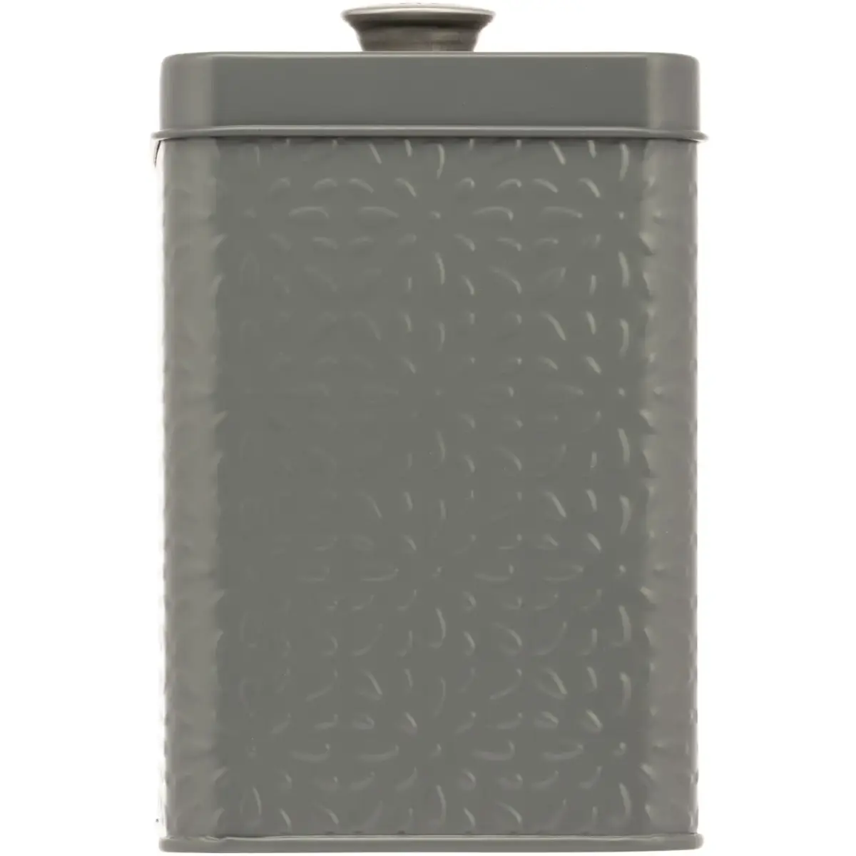 CEB0108 Artisan Street Embossed Storage Canister Smoke