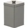 CEB0108_1 Artisan Street Embossed Storage Canister Smoke