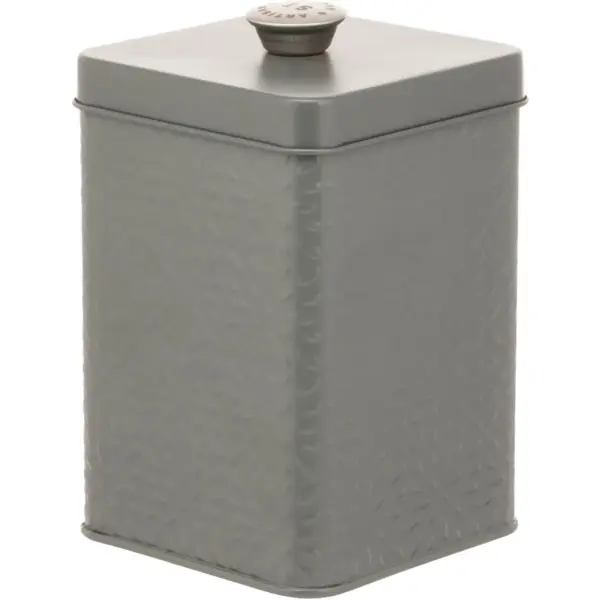 Artisan Street Embossed Storage Canister Smoke