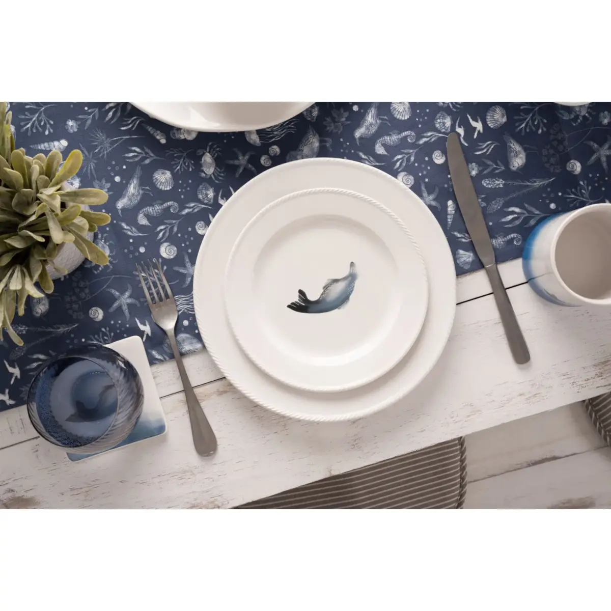 The Coast Seal Side Plate 20cm