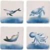 CEB0143 The Coast Ceramic Coasters 4Pk