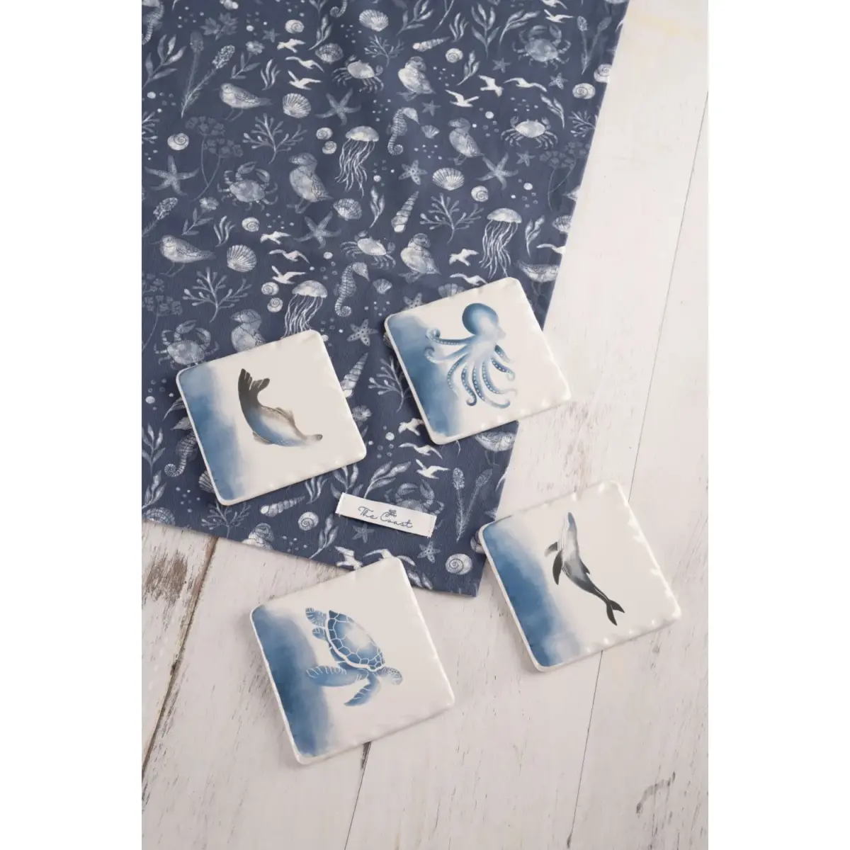 CEB0143_11 The Coast Ceramic Coasters 4Pk