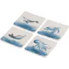 CEB0143_6 The Coast Ceramic Coasters 4Pk