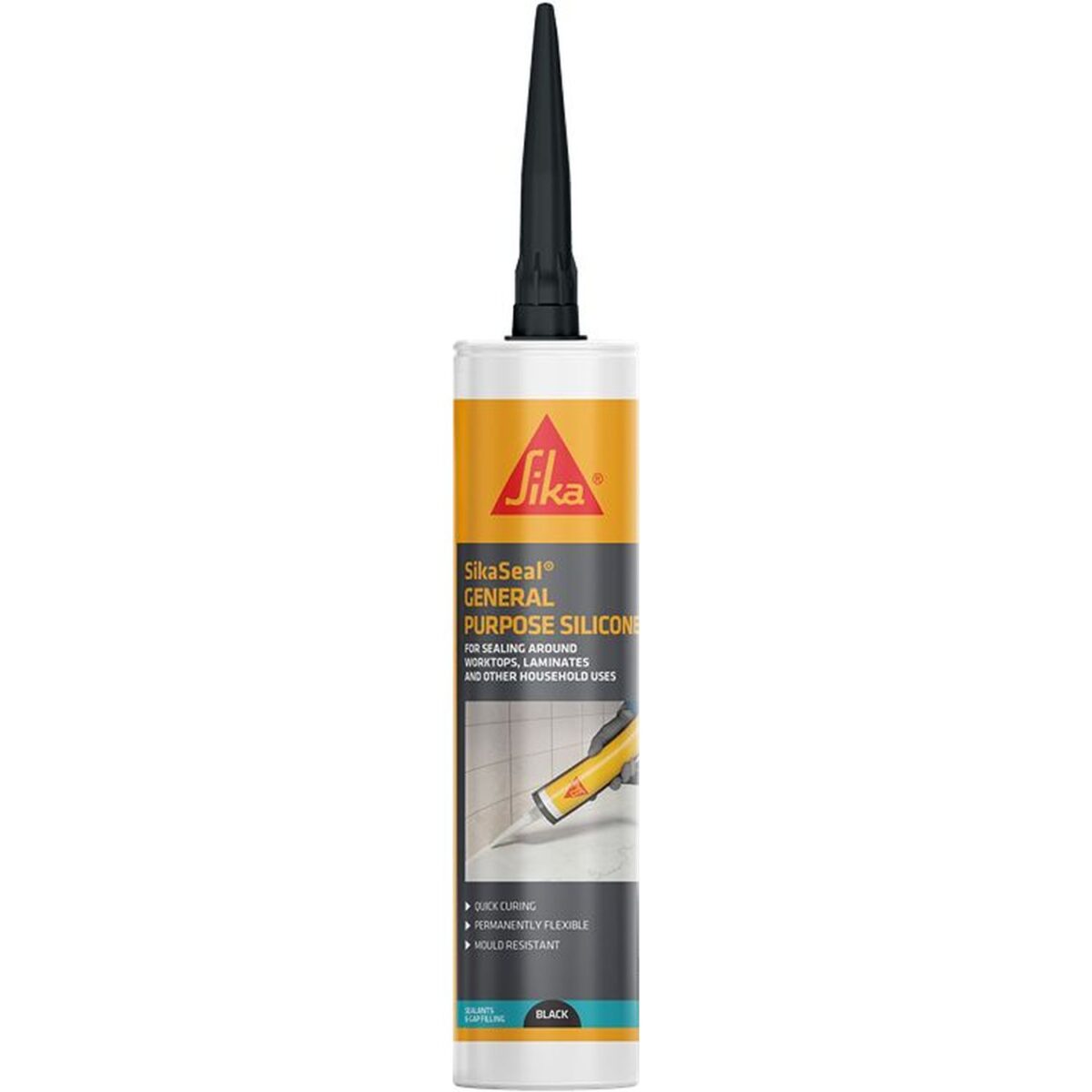 Sika General Purpose Silicone Black