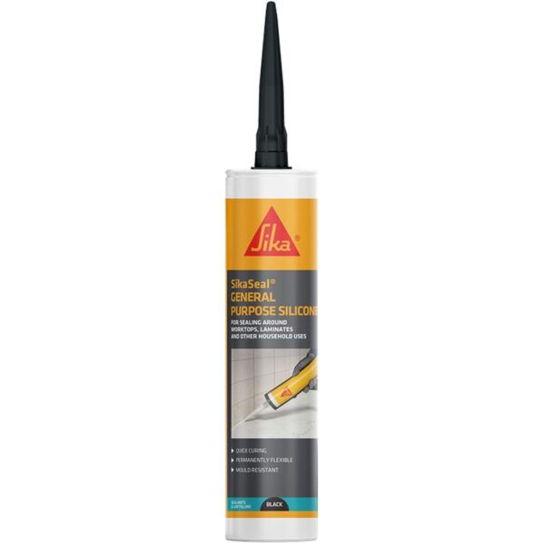 EVB0254 Sika General Purpose Silicone Black