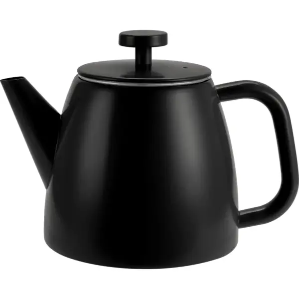 Cafe Ole Kelham Teapot Black 600ml
