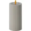 KPN0631 LED Candle Off White 15x7.5cm