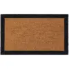 PEX0095 My Mat Coir Border Mat Black 45 x 75cm