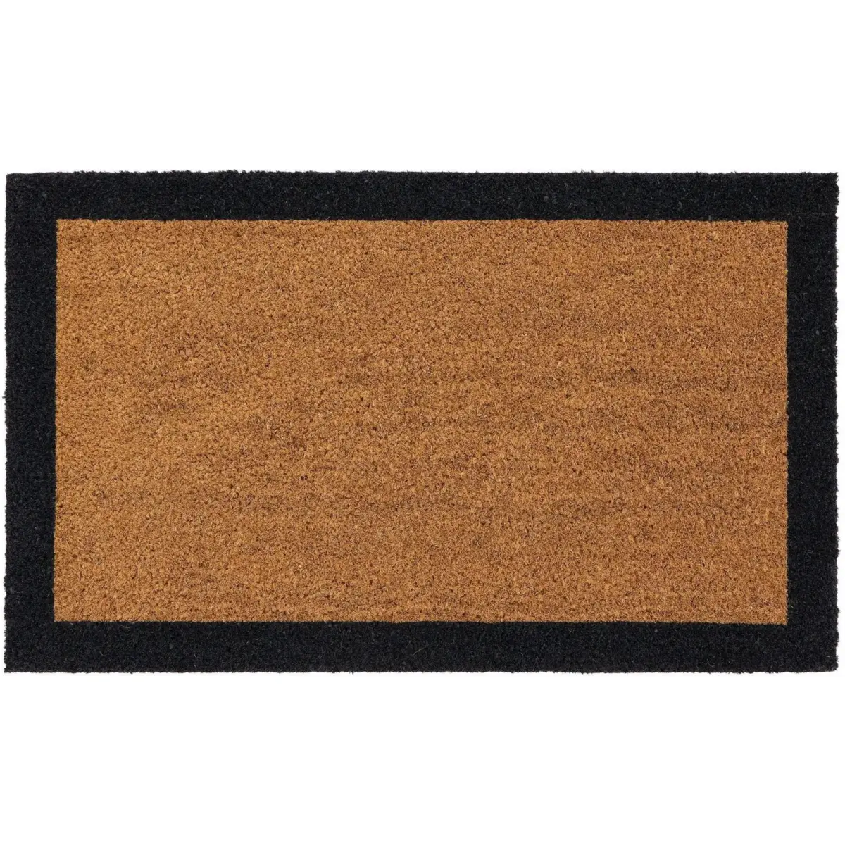 PEX0095 My Mat Coir Border Mat Black 45 x 75cm