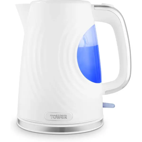 Tower Illuminated Kettle White
