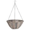 Smart Garden Hanging Basket Rattan Oceana 14"