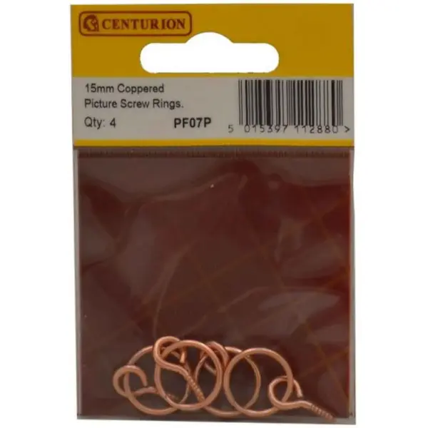 Centurion No.4 Screw Eye & Ring Pack of 4