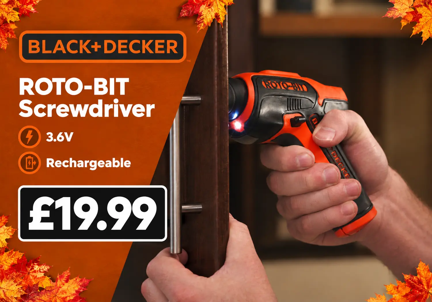 Black+Decker ROTO-BIT Screwdriver