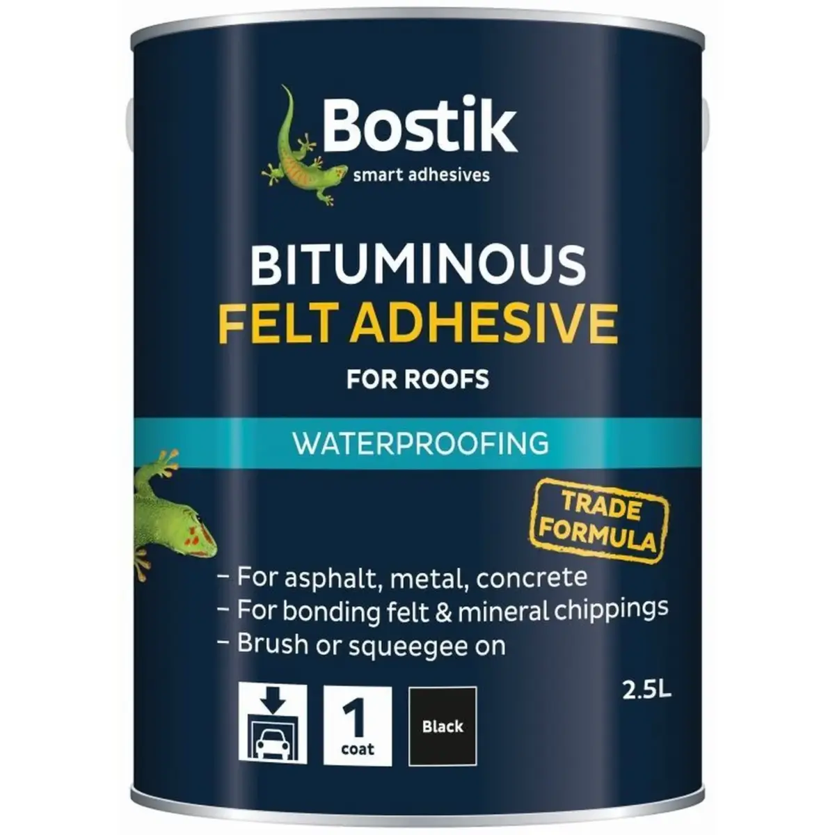 EVO0055 Bostik Bituinous Felt Adhesive 2.5 Litres