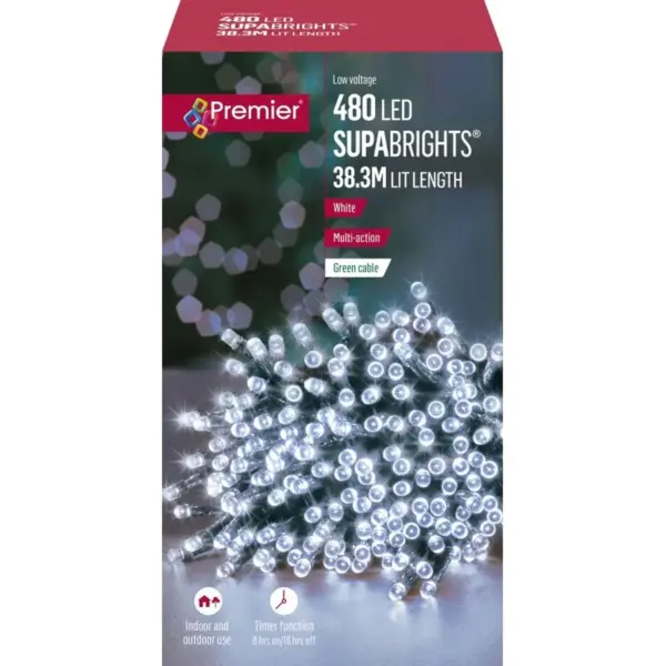 Premier 480 LED Supabrights White