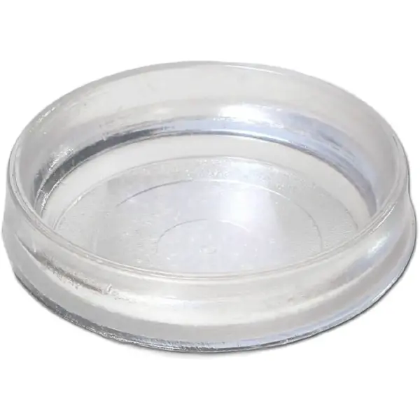 Select 60mm Clear Round Castor Cup