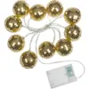 Three Kings Glitterball String Lights Set of 10