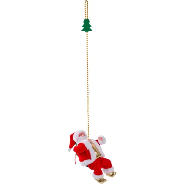 Three Kings Rope Climbing Santa (Santa 25cm & Rope 105cm)