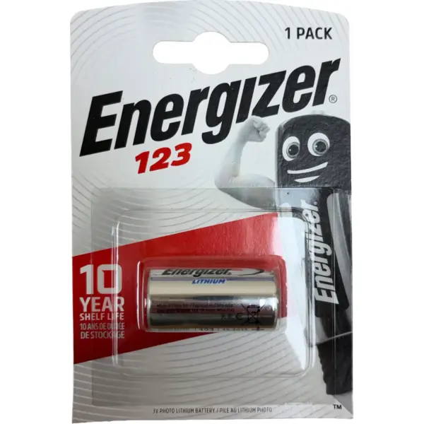 Energizer Lithium Battery CR123