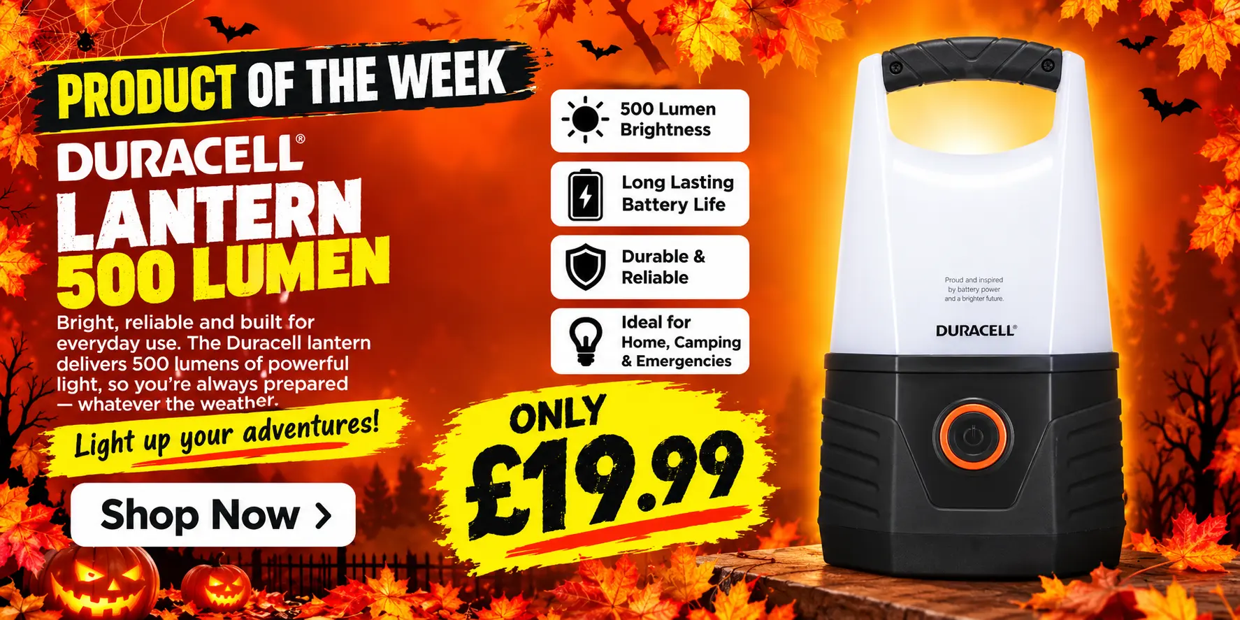 Duracell Lantern 500 Lumen