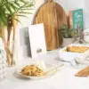 Salter White Glass Kitchen Scale