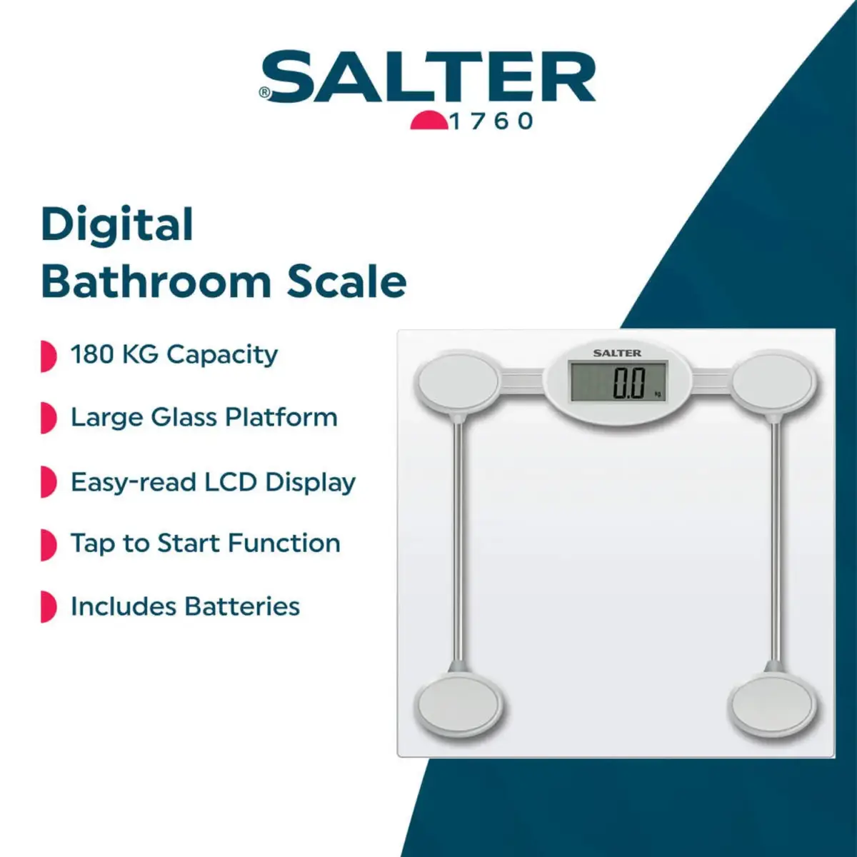 Salter 9018 Digital Bathroom Scales