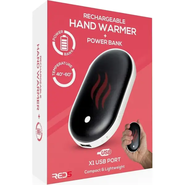 Rechargeable Hand Warmer and Power Bank