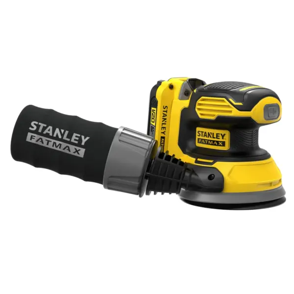 Stanley Fatmax V20 18V 125mm random orbit sander SFMCW220 with dust bag