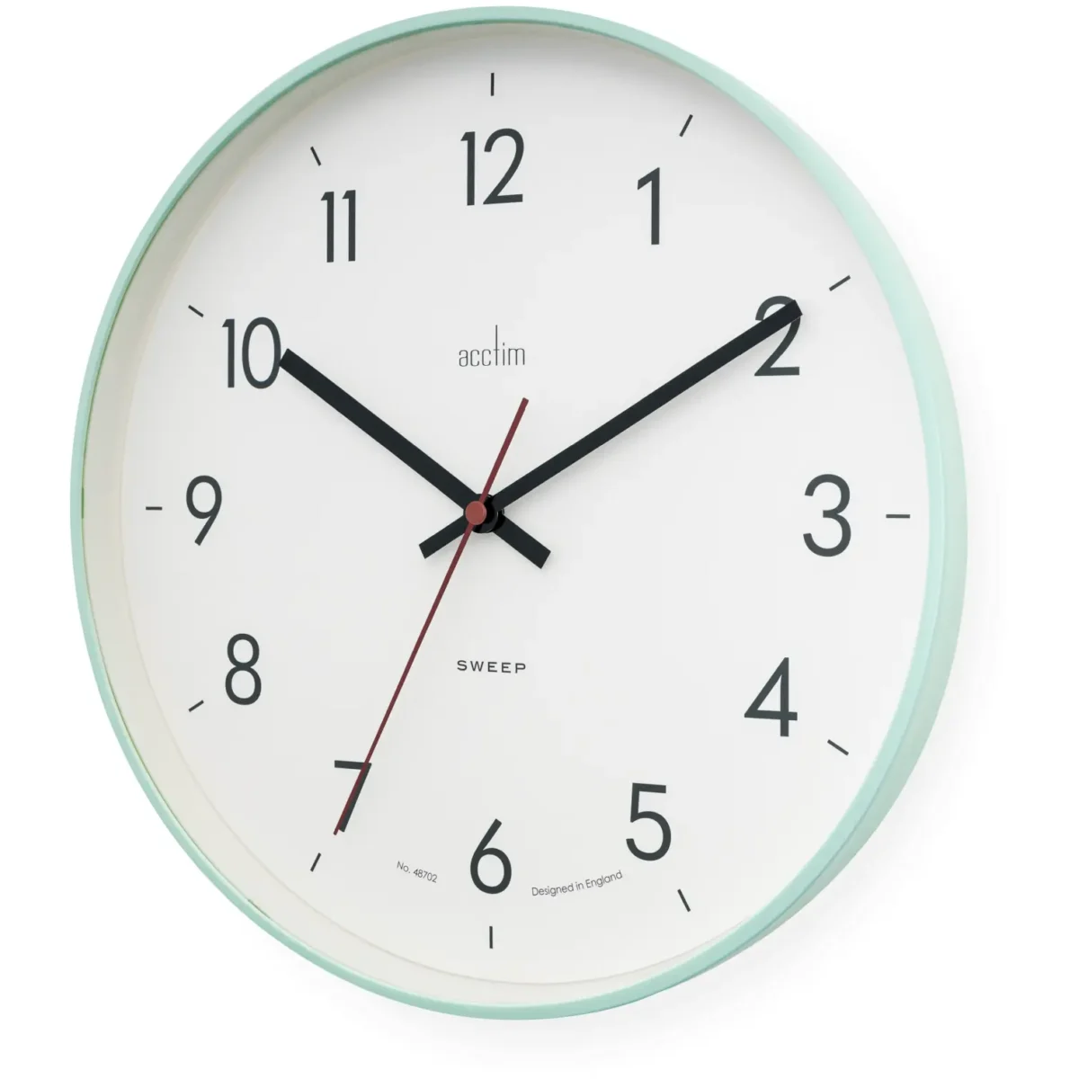 Aster Mint Humbug Wall Clock 30cm - Image 2