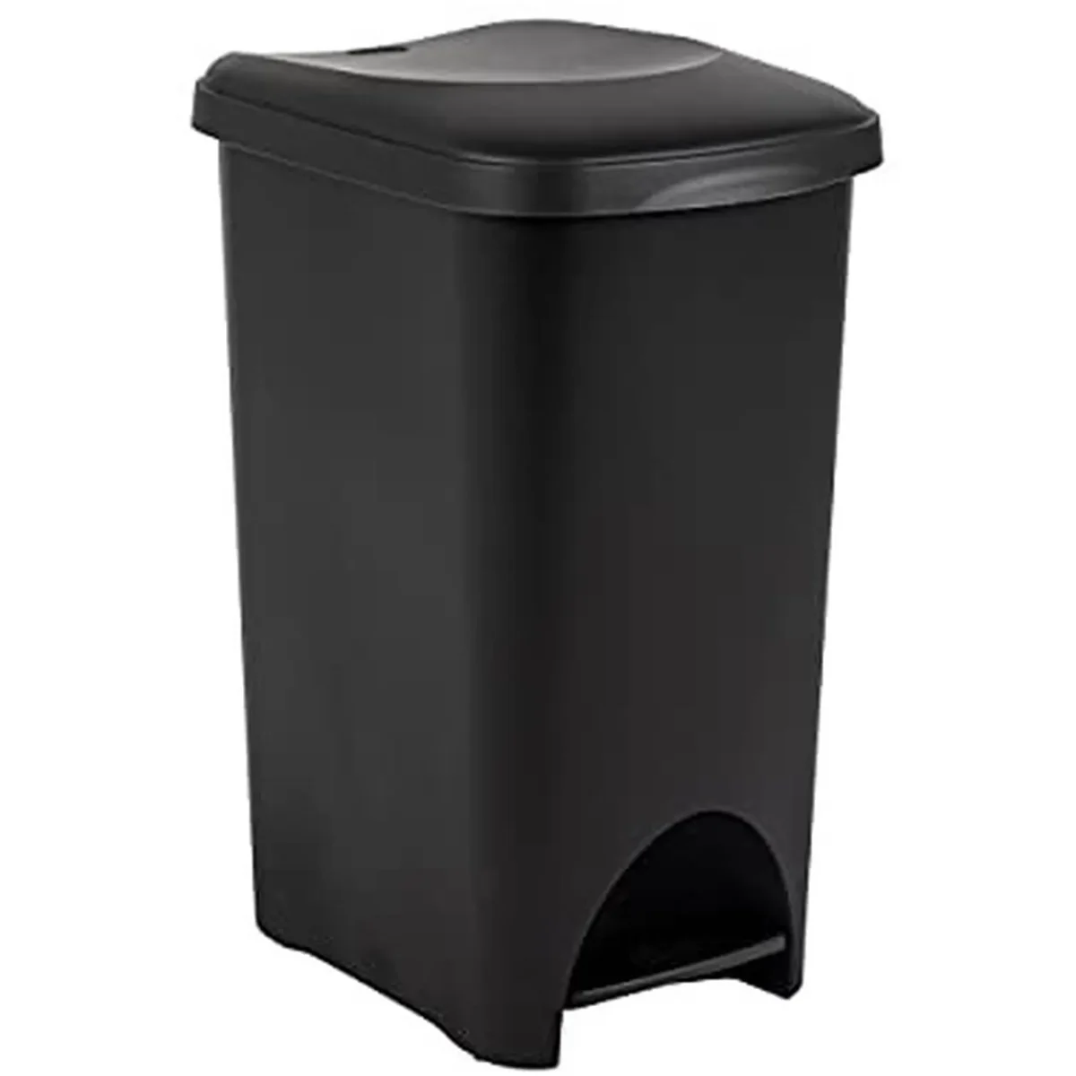 Addis Black Pedal Bin 40Ltr - Image 1