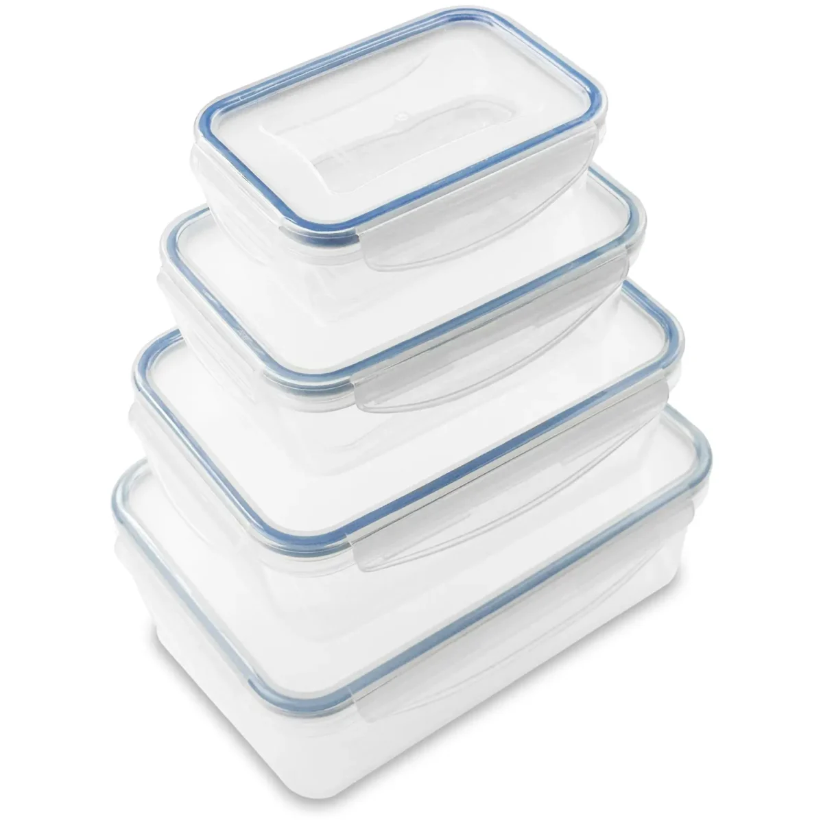 Addis Clip Tight Storage Box Set 4 Pack - Image 1