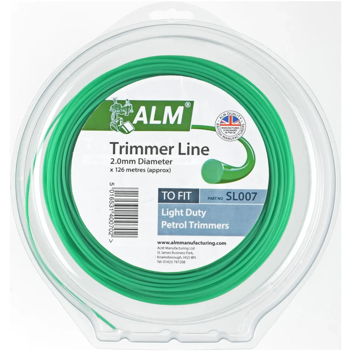 ALM 126mx2mm Strimmer Line - Image 1