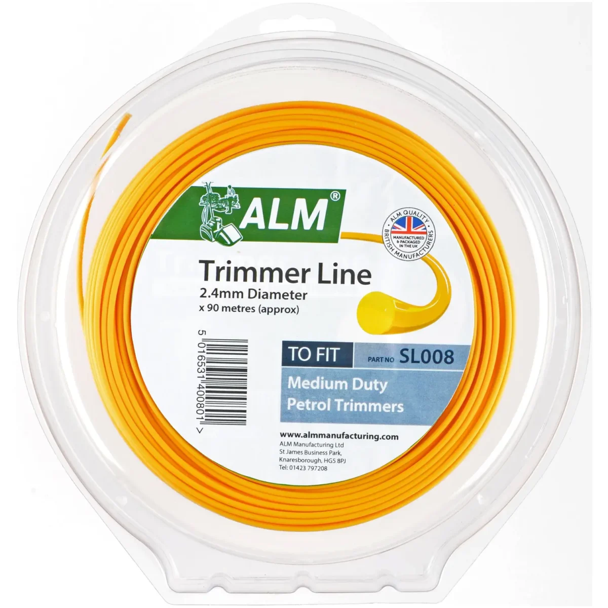 ALM Strimmer Line 90m x 2.4mm - Image 1