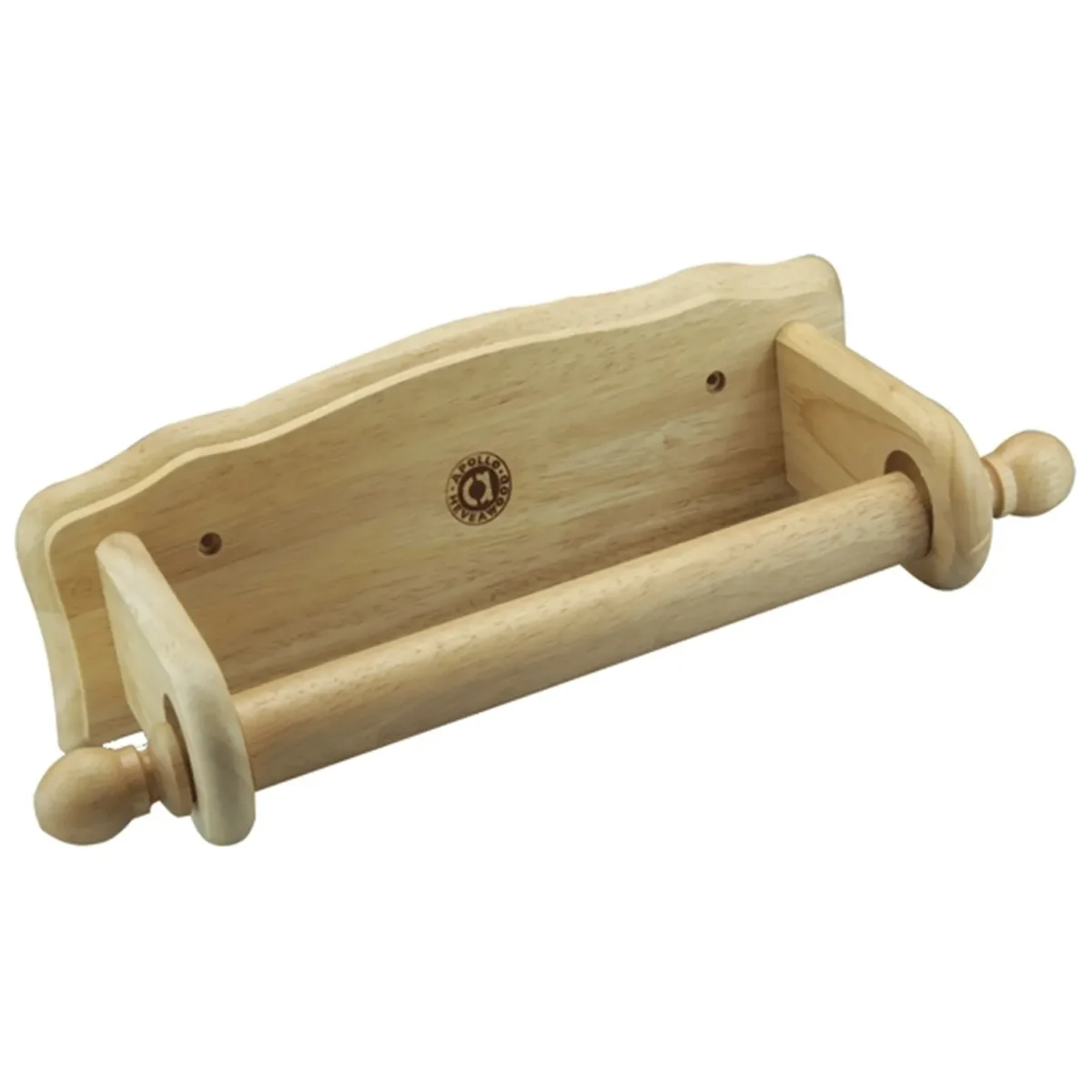 Apollo Wooden Wall Towel Holder - Image 1