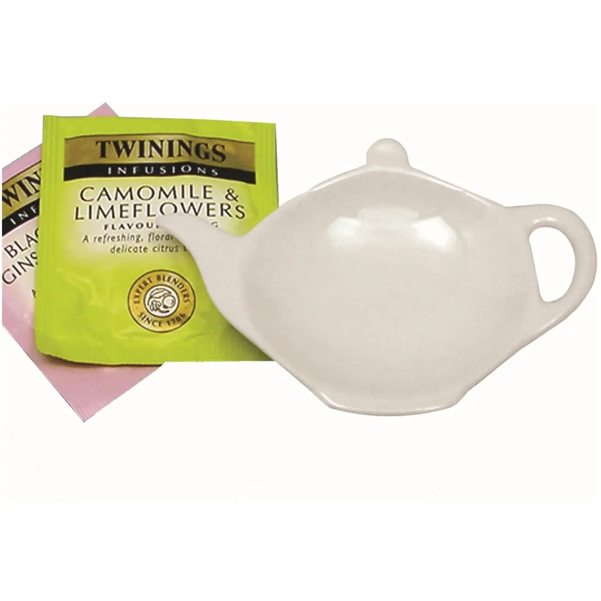 Apollo White Tea Bag Holder - Image 1