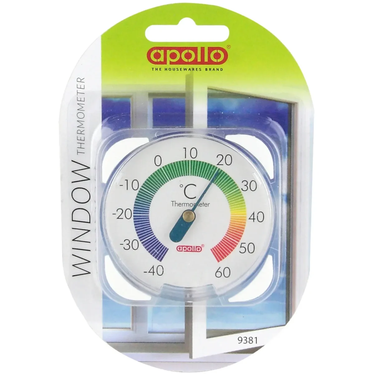 Apollo Window Thermometer
