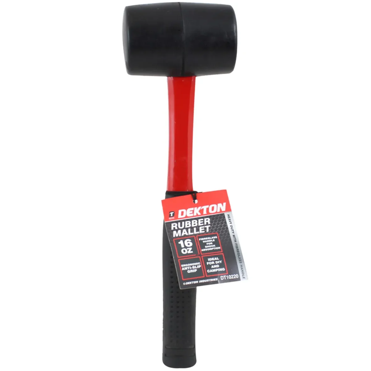 Dekton Rubber Mallet Fibreglass 16oz - Image 2