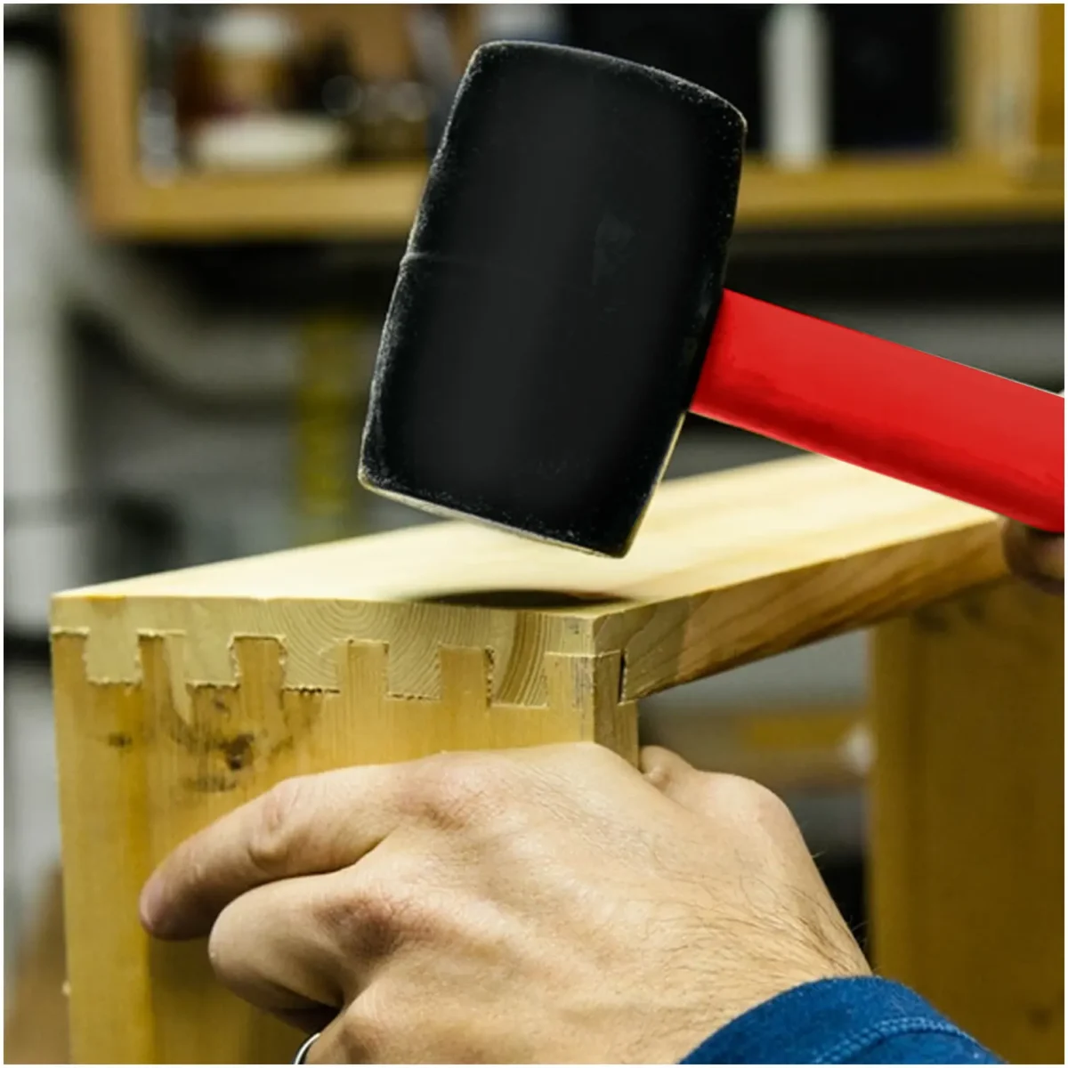 Dekton Rubber Mallet Fibreglass 16oz - Image 5