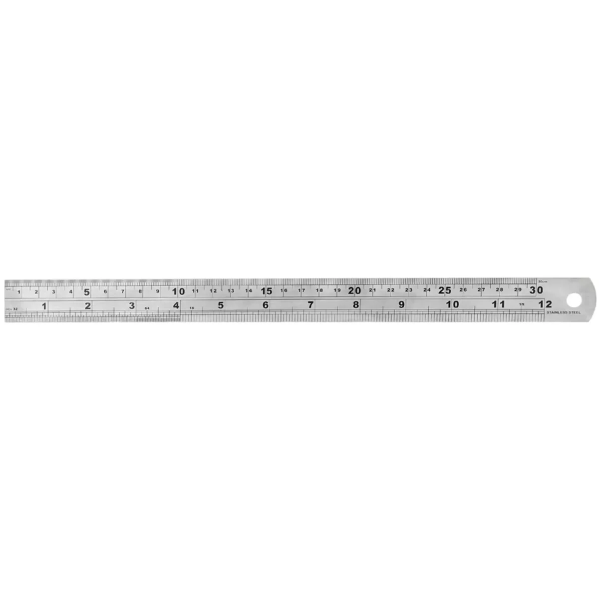 Dekton Stainless Steel Rule 300mm - Image 1