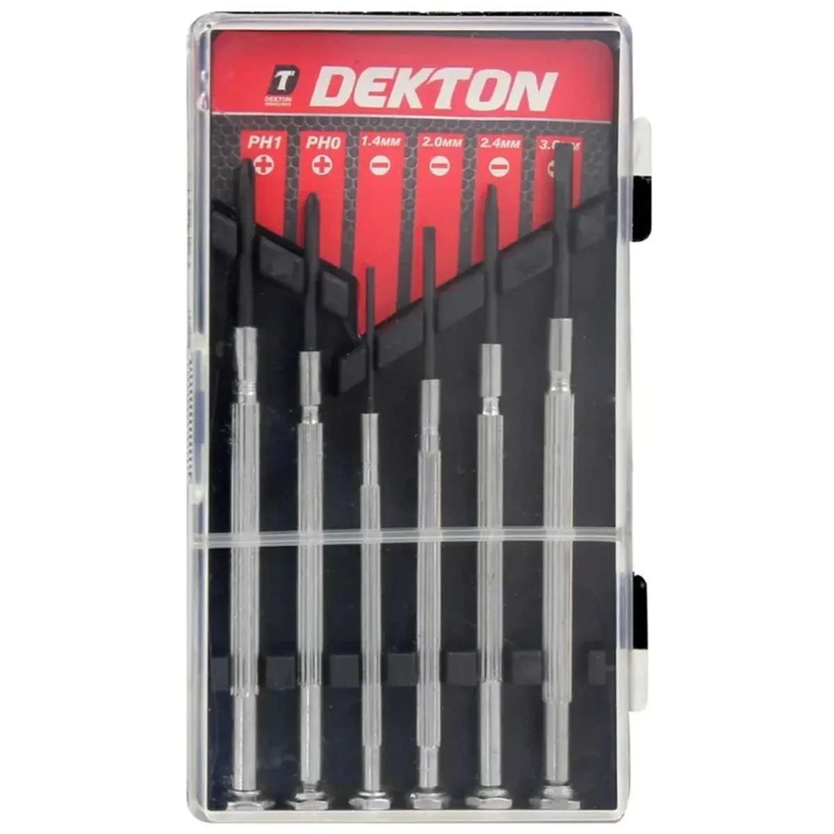 Dekton Jeweller Screw Driver Set 6 Pieces - Image 2