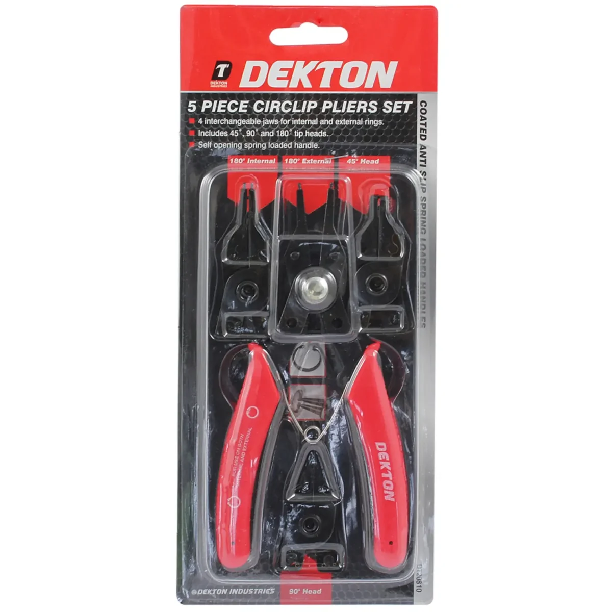 Dekton 5 Piece Circlip Plier Set - Image 2