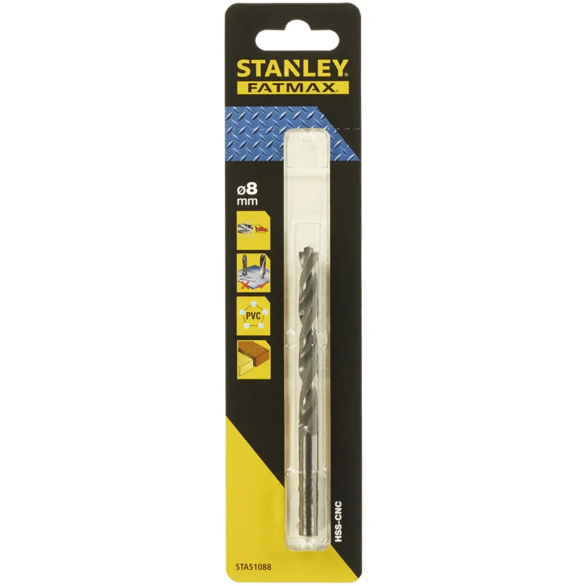 Fatmax Bullet HSS Drill Bit 8mm x 117mm - Image 1
