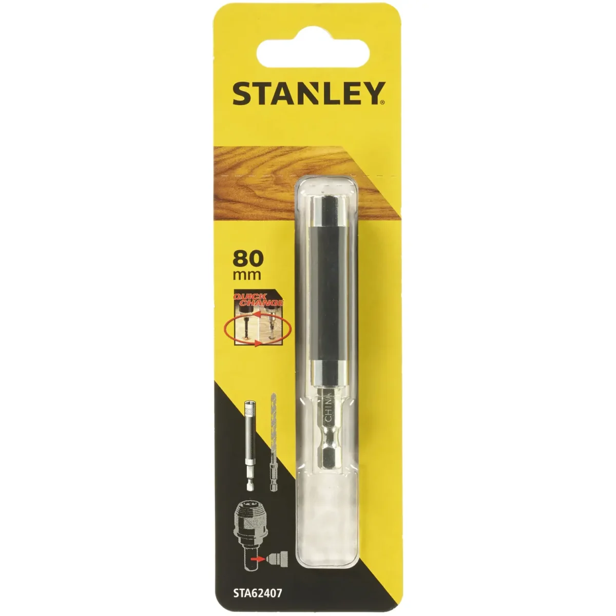 Stanley Magnetic Bit Holder 80mm - Image 1