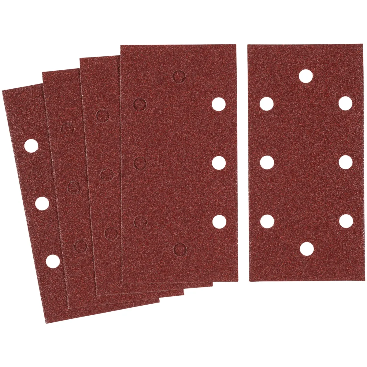 Stanley Quickfit Third Sanding Sheet 80g Pack of 5 - Image 2