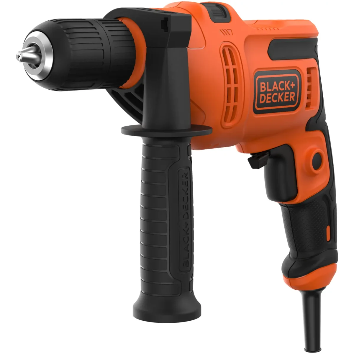 Black+Decker BEH200 13mm Variable Speed Keyless Chuck Hammer Action Drill - Image 1