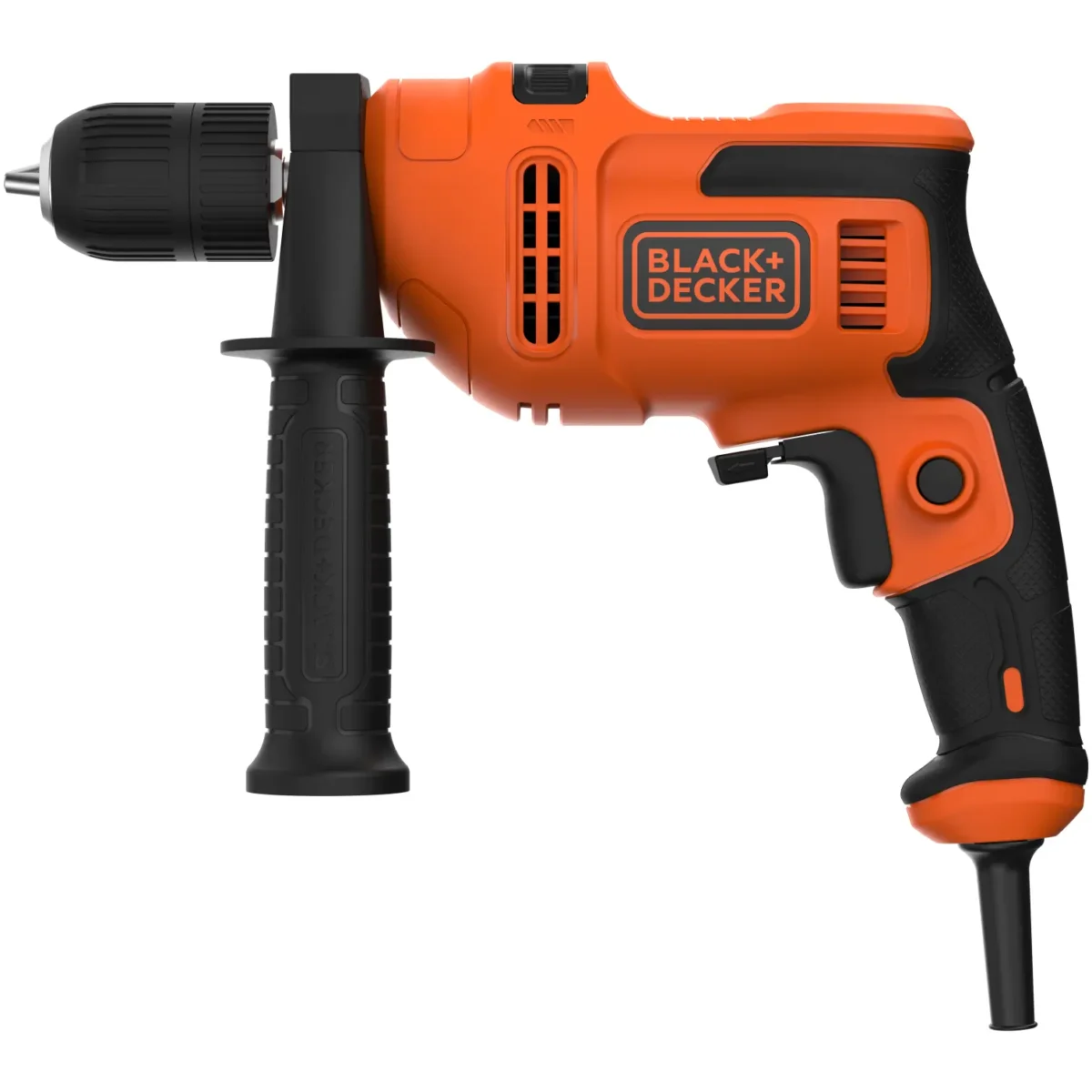 Black+Decker BEH200 13mm Variable Speed Keyless Chuck Hammer Action Drill - Image 2